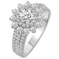 thumbnail image 1 of 1.75 CT. T.W. Round Cut Halo Diamond Ring in 14K Gold, 1 of 8