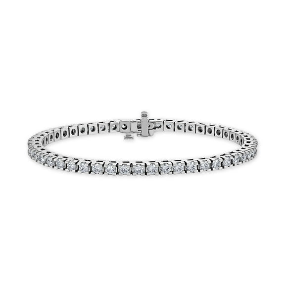 4.95 CT. T.W. Diamond Tennis Bracelet in 14K Gold