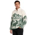 thumbnail image 2 of State Of Mine Men’s Sherpa Quarter Zip Pullover, 2 of 8