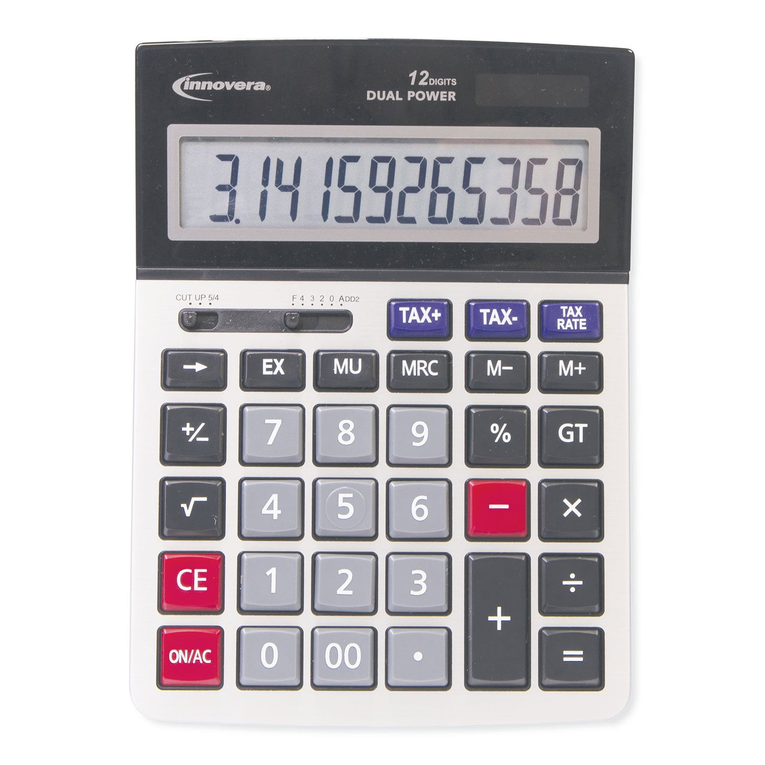 Casio MS-80B Desktop Calculator, Large 8-Digit Display, Tax And - View #9