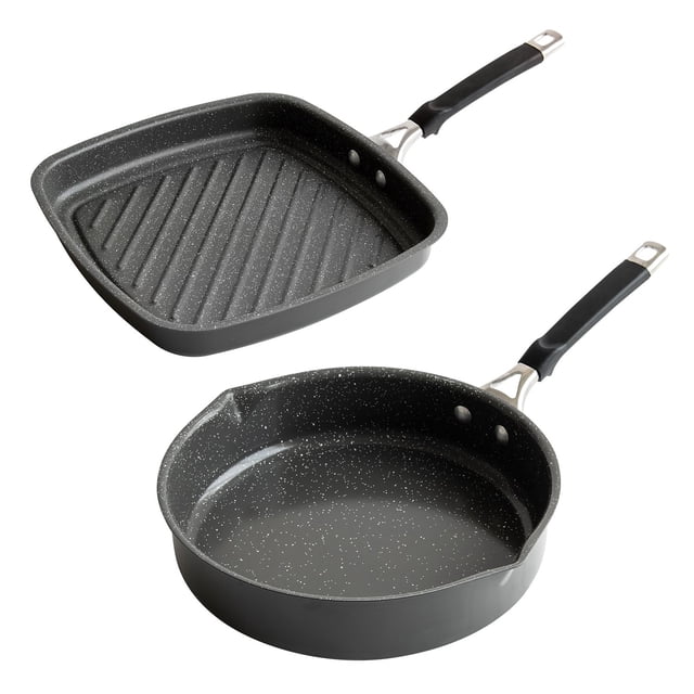Nordic Ware 2-Piece Verde Fry Pan Set with Ceramic Coating