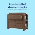 thumbnail image 4 of Graco Read-with-Me 3 Drawer Chest with Bookshelves and Removable Changing Topper, Choose Color, 4 of 9