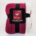 thumbnail image 3 of Officially Licensed NCAA Cloud Throw Blanket with Sherpa Back, 60" x 70", 3 of 4