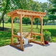 thumbnail image 8 of Backyard Discovery Callahan Cedar Pergola Swing, 8 of 10