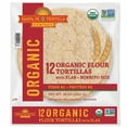 thumbnail image 1 of Santa Fe Organic 10" Burrito Flour Tortillas with Flax, 12 ct., 1 of 2