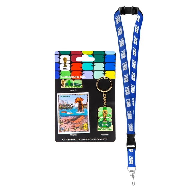 World Cup Host City Collector's Set and Lanyard, Assorted Cities