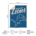 thumbnail image 5 of Logo Brands Detroit Lions Luxe Dreams Throw, 60" x 80", 5 of 6