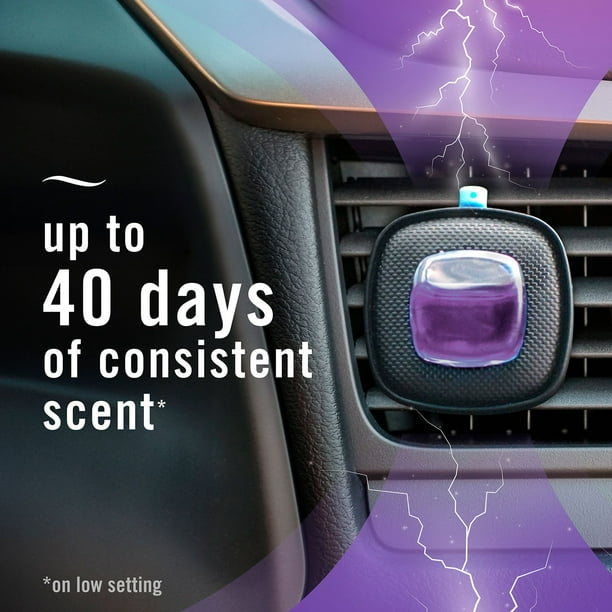 Febreze Car Air Freshener Vent Clips, Midnight Storm and Hawaiian