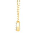 thumbnail image 3 of 0.25 CT. T.W. Round Cut X & O Diamond Pendant Necklace in 14K Gold, 3 of 5