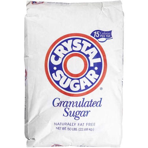 Crystal Sugar Granulated Sugar 50 lbs.