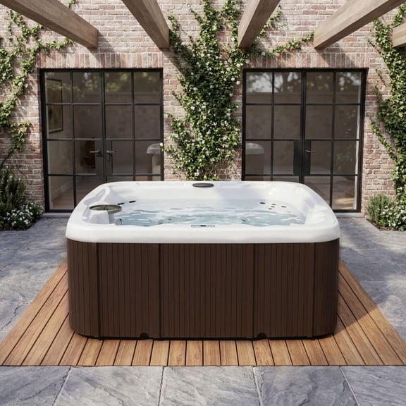 Lifesmart LS450DX 7-Person 22-Jet Spa with Waterfall