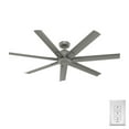 thumbnail image 20 of Hunter Downtown ENERGY STAR® Damp Rated Ceiling Fan and Wall Control - 72" & 60" Assorted Colors, 20 of 20