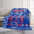 thumbnail image 2 of Logo Brands Buffalo Bills 60"x70" Super Plush Blanket, 2 of 7