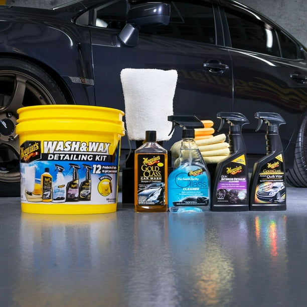 Meguiar's Wash & Wax Detailing Kit, 12-piece - Samsclub.com
