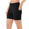 thumbnail image 4 of Member's Mark Women's 2 Pack Everyday High Rise 5" Bike Short, 4 of 5