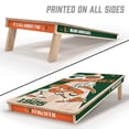 thumbnail image 2 of YouTheFan Miami Hurricanes 2'x4' Cornhole Board Set, 2 of 6