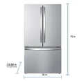 thumbnail image 2 of Kenmore 27.4 cu. ft. French Door Refrigerator w/ Internal Water and Ice, 2 of 10