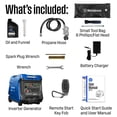 thumbnail image 6 of Westinghouse 8,200-Watt Remote Electric Start Tri Fuel Gas, Propane, Natural Gas Powered Inverter Generator with CO Sensor, 6 of 11
