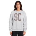 thumbnail image 1 of State of Mine Women's Camo Letters State Sweatshirt, 1 of 6