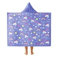 thumbnail image 3 of Member's Mark 100% Cotton Kids' Hooded Towel With Hand Pockets, 3 of 6