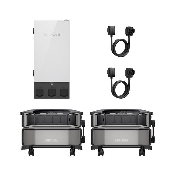 14400-Watt EcoFlow Delta Pro Ultra Whole Home BackUp Kit + Smart Home Panel 2