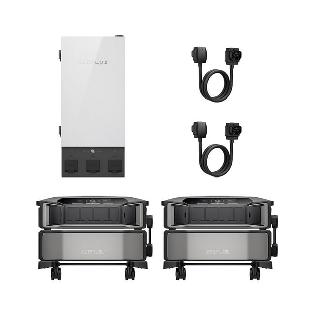 14400-Watt EcoFlow Delta Pro Ultra Whole Home BackUp Kit + Smart