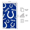 thumbnail image 4 of Logo Brands Indianapolis Colts 38"x72" Beach Towel, 4 of 4