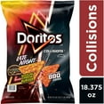 thumbnail image 3 of Doritos Collisions Tortilla Chips BBQ & Sizzlin Cheeseburger, 18.375 oz., 3 of 4