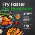 thumbnail image 2 of Chefman 4-Quart TurboFry Air Fryer, 4 Cooking Functions, 2 of 7
