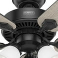 thumbnail image 11 of Hunter 52 inch Swanson Matte Black Ceiling Fan with LED Light Kit and Pull Chain, 11 of 12