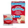 thumbnail image 1 of Smucker's Uncrustables Peanut Butter and Strawberry Jam Sandwiches, Frozen, 18 ct., 1 of 11
