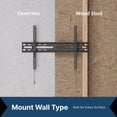 thumbnail image 6 of Mounting All Large Adjustable Tilt TV Wall Mount for 32"-90" TVs, 6 of 8