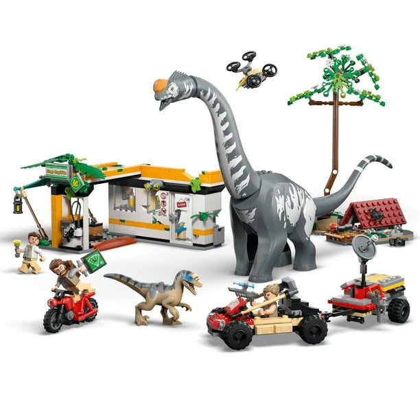 LEGO Jurassic World Raptor Titanosaurus Tracking Mission