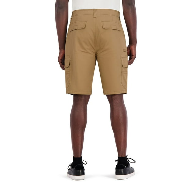 IRON Clothing Men's Flex Comfort Waistband Stretch Cotton Cargo