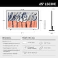 thumbnail image 3 of SAMSUNG 65” Class The Frame Series LS03HE QLED 4K Vision AI Smart Tizen TV, 3 of 15