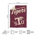 thumbnail image 5 of Logo Brands Texas Southern Tigers Luxe Dreams Throw, 60" x 80", 5 of 6