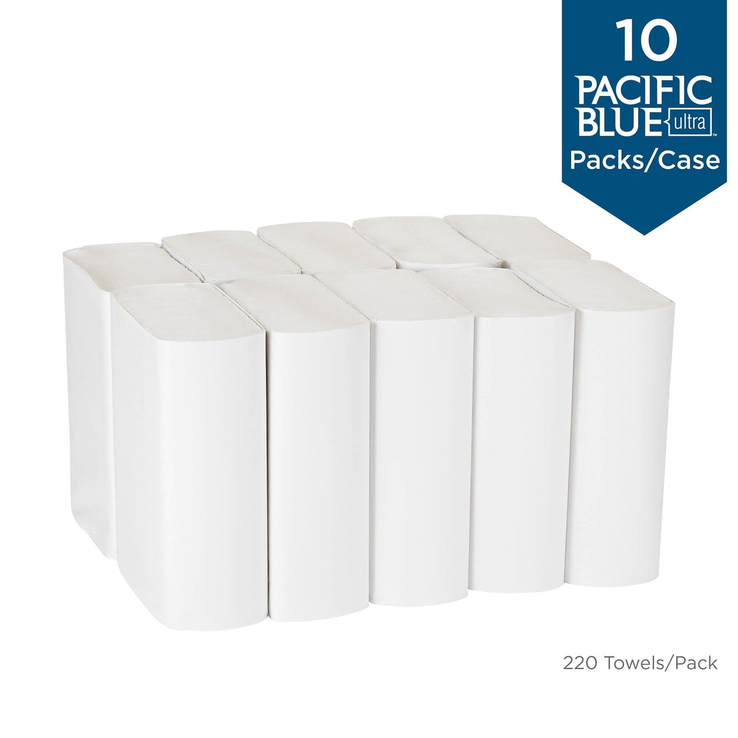 Pacific Blue Ultra Folded Paper Towels, 10 1/5