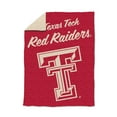 thumbnail image 1 of Logo Brands Texas Tech Red Raiders Luxe Dreams Throw, 60" x 80", 1 of 6