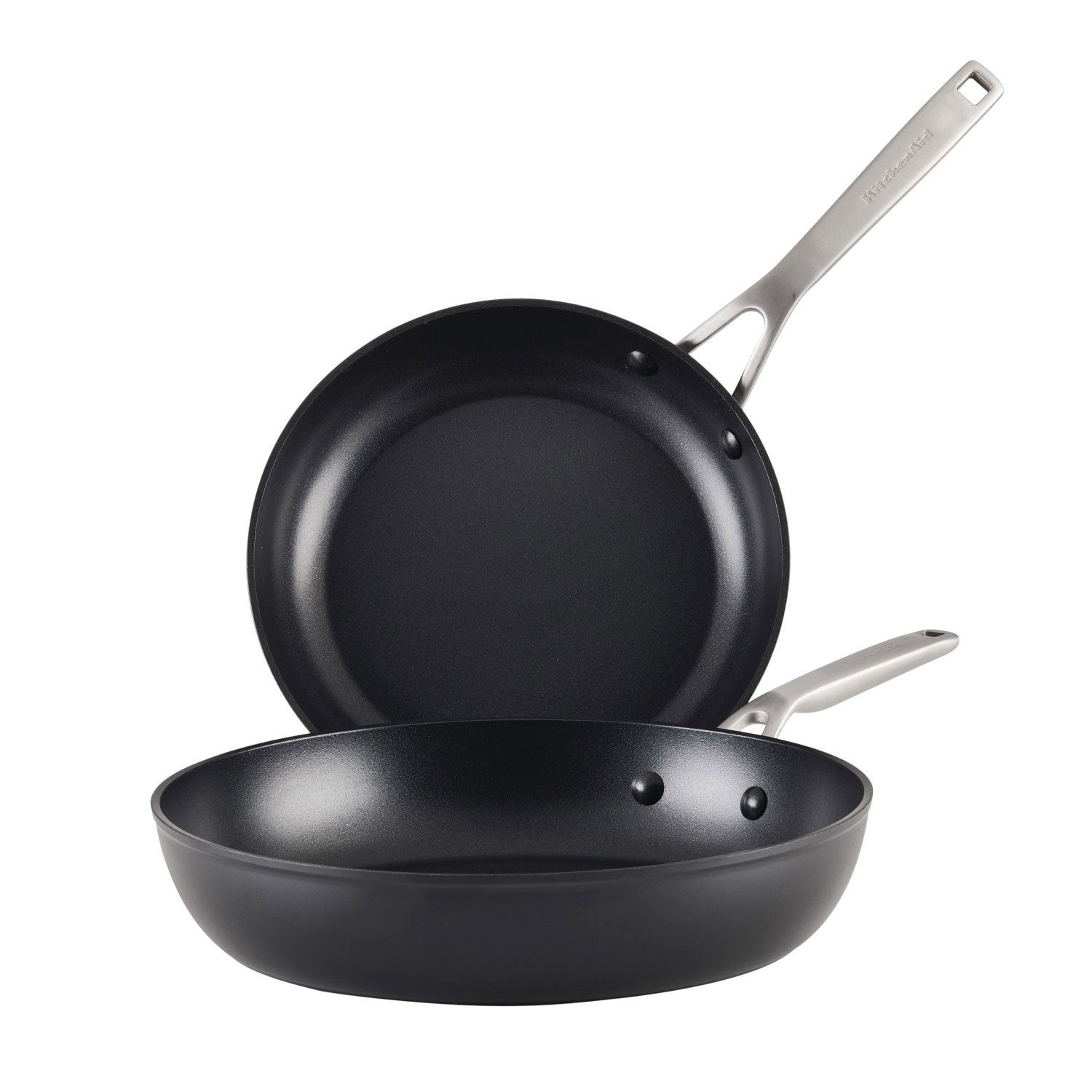 KitchenAid 2-Piece Hard-Anodized Induction Nonstick Fry Pan Set