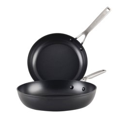 KitchenAid 2-Piece Hard-Anodized Induction Nonstick Fry Pan Set