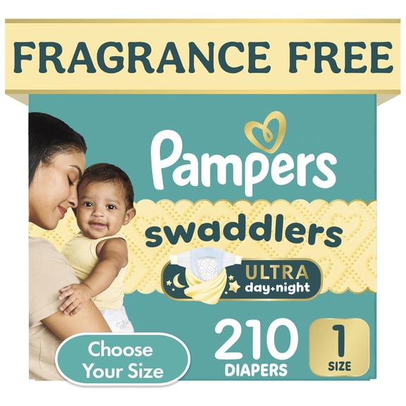 Pampers Swaddlers Ultra Diapers, Sizes Newborn-8