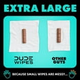 thumbnail image 7 of DUDE WIPES XL Flushable Wipes, Mint Chill, 8 ct., 400 wipes, 7 of 7