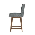 thumbnail image 15 of HH2 Home Parson Wood Adjustable Height Swivel Bar Stool, 15 of 19
