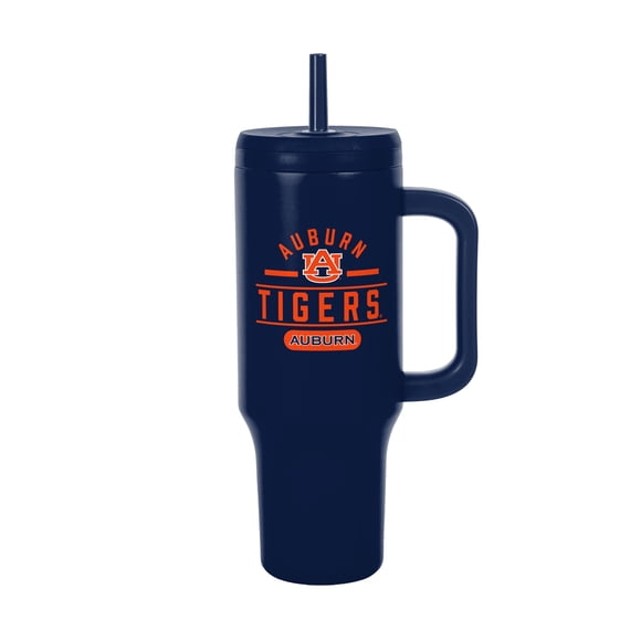 Logo Brands Auburn Tigers Stainless Steel Leakproof Tumbler
