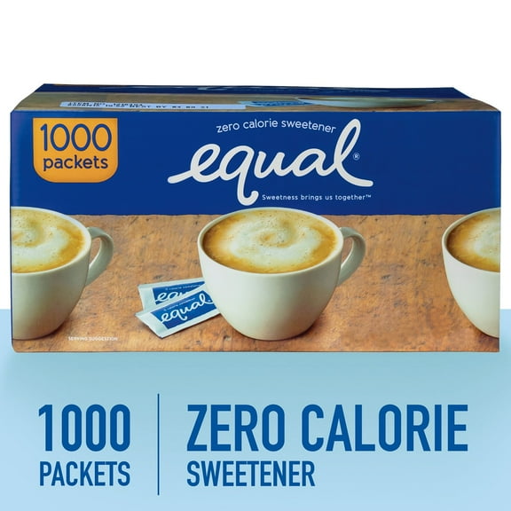 Equal Zero Calorie Sweetener Packets, 1,000 ct.