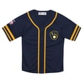 thumbnail image 1 of Milwaukee Brewers Youth Jersey, 1 of 4
