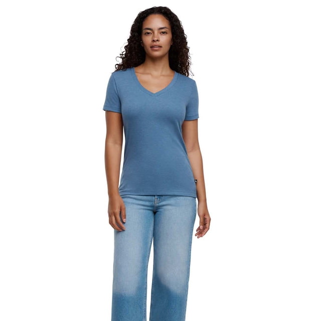Eddie Bauer Women's Short Sleeve V-Neck T-Shirt
