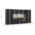 thumbnail image 4 of NewAge Products Pro Series 9 Piece Cabinet Set, 156" W x 24" D x 84.75" H, 4 of 9