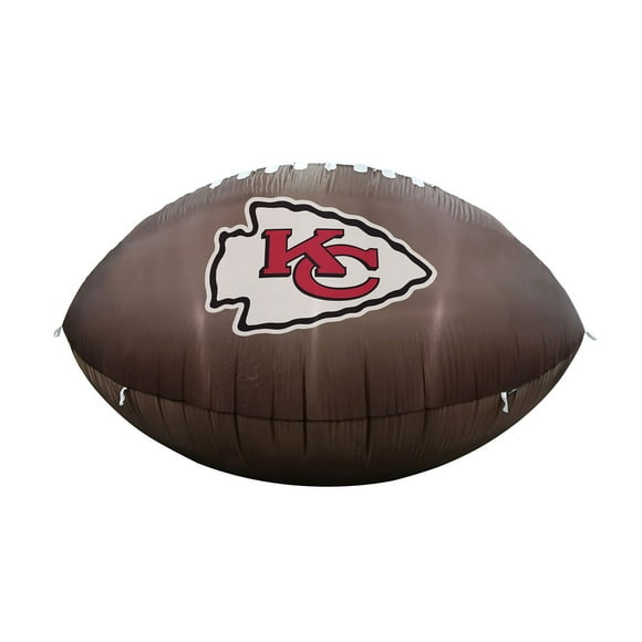 Logo Brands Kansas City Chiefs Pre-Lit 10'x6' Inflatable Football