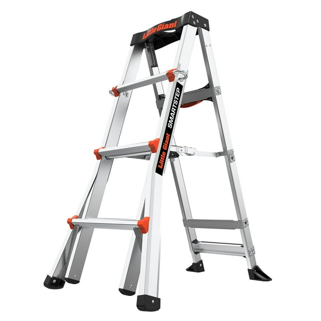 Little Giant Smart Step 4'-6' Aluminum Ladder